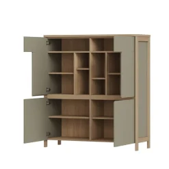 TV Wohnwand in Eukalyptus und Eiche Optik - Promo (dreiteilig)^Wohnen New