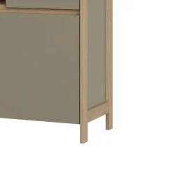 TV Wohnwand in Eukalyptus und Eiche Optik - Promo (dreiteilig)^Wohnen New