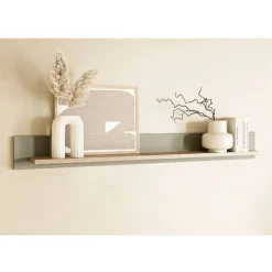 TV Wohnwand in Eukalyptus und Eiche Optik - Promo (dreiteilig)^Wohnen New