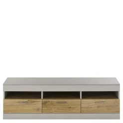 TV Wohnwand in Hellgrau & Zinneiche - Lioscas (fünfteilig)^Wohnen Online