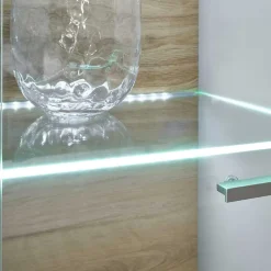 TV Wohnwand in Hellgrau & Zinneiche - Lioscas (fünfteilig)^Wohnen Online