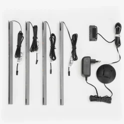 TV Wohnwand in Hellgrau & Zinneiche - Lioscas (fünfteilig)^Wohnen Online