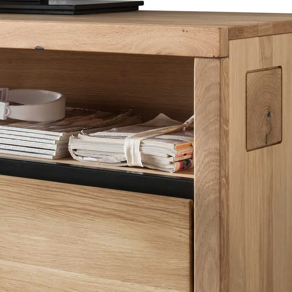 Wohnen TV Wohnwand in modernem Design - Embleys (dreiteilig)