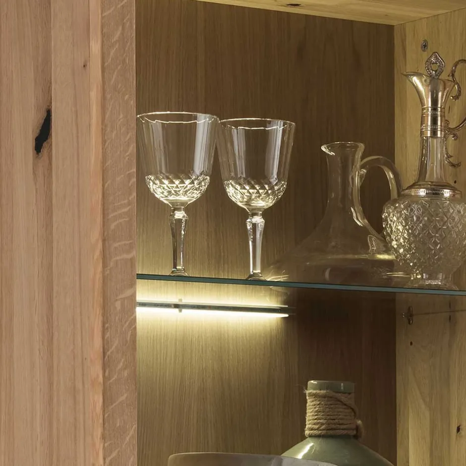 Wohnen TV Wohnwand in modernem Design - Embleys (dreiteilig)