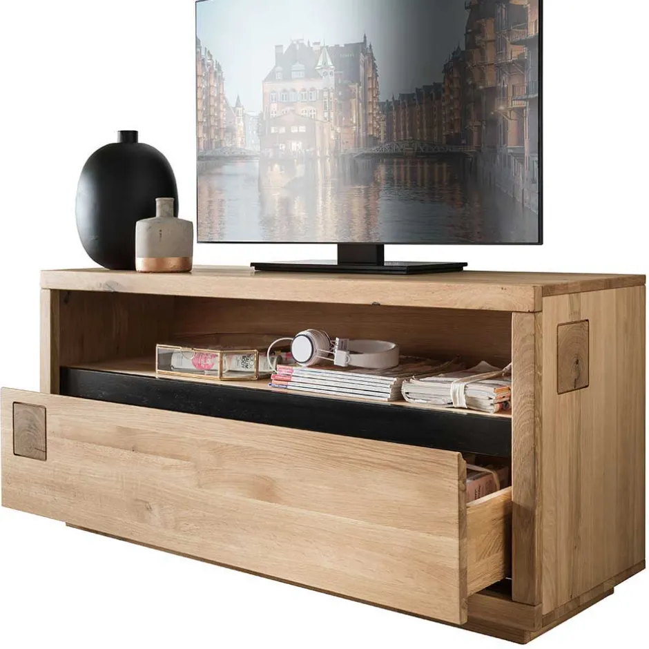 Wohnen TV Wohnwand in modernem Design - Embleys (dreiteilig)
