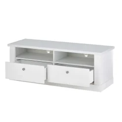 TV Wohnwand in weißer Holzoptik Pinie - Liancos (vierteilig)^Wohnen Clearance