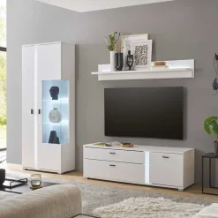 TV Wohnwand Kombi mit Licht - Tirol (dreiteilig)^Wohnen Online