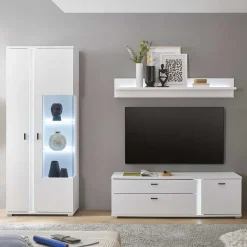 TV Wohnwand Kombi mit Licht - Tirol (dreiteilig)^Wohnen Online