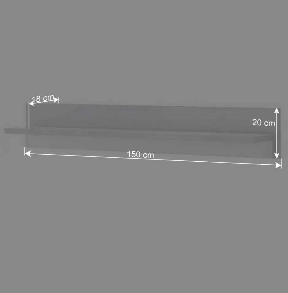 TV Wohnwand Kombi mit Licht - Tirol (dreiteilig)^Wohnen Online