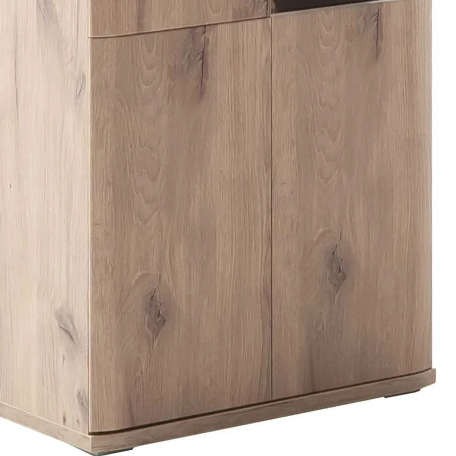 TV Wohnwand Kombination Set - Comrinaca (dreiteilig)^Wohnen Discount