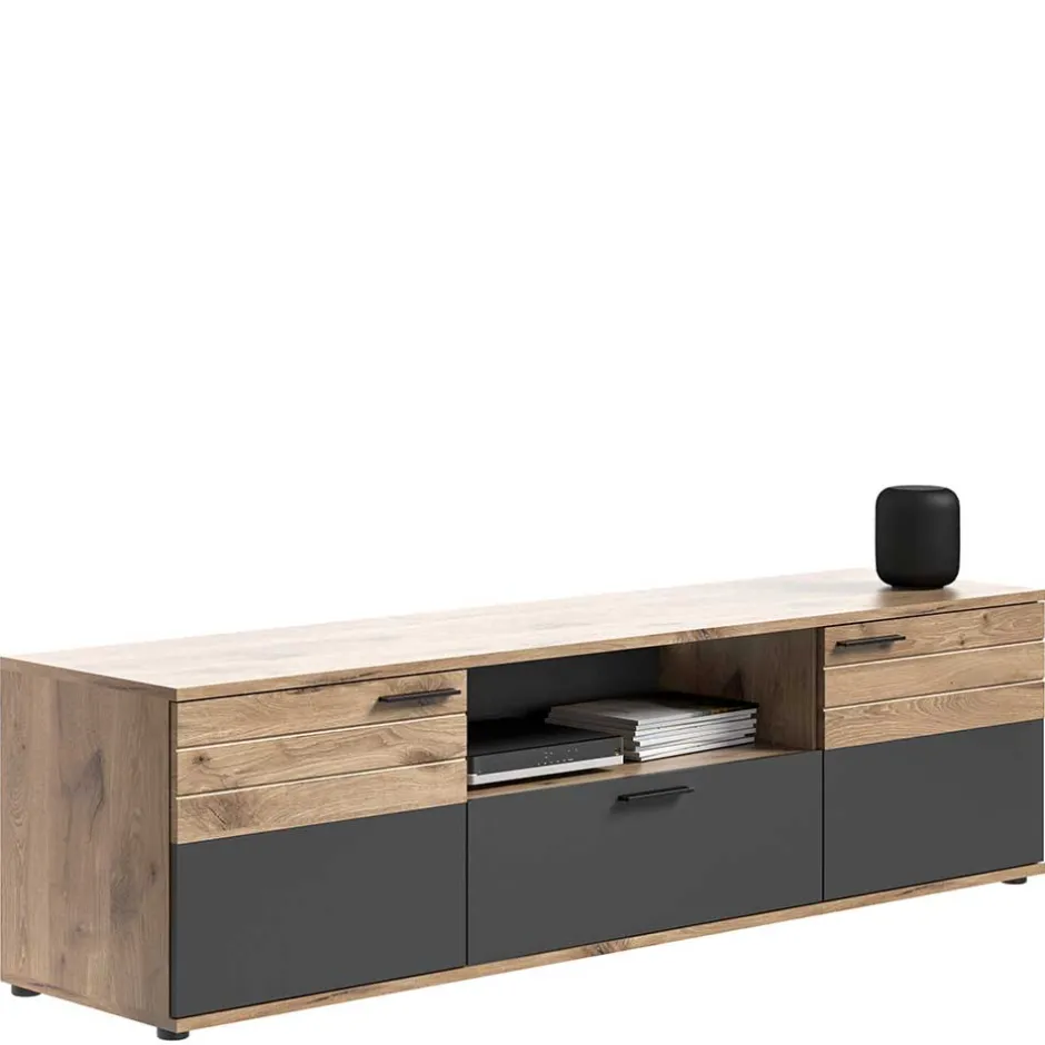 TV Wohnwand Möbel Kombination - Lucios (vierteilig)^Wohnen Outlet