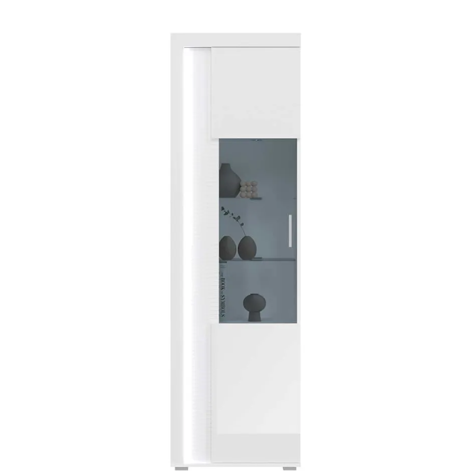 Wohnen TV Wohnwand Möbel mit LED Set - Gomata (vierteilig)