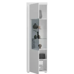 Wohnen TV Wohnwand Möbel mit LED Set - Gomata (vierteilig)