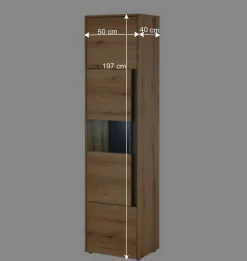 Wohnen TV Wohnwand Möbel Set - Colomania (vierteilig)