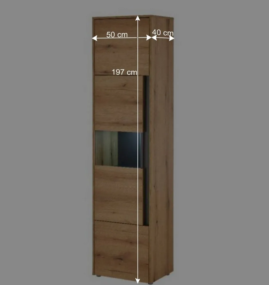 Wohnen TV Wohnwand Möbel Set - Colomania (vierteilig)