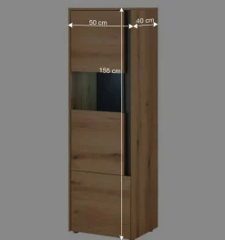 Wohnen TV Wohnwand Möbel Set - Colomania (vierteilig)