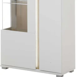 Wohnen TV Wohnwand Möbelkombi mit LED - Racelyn (vierteilig)