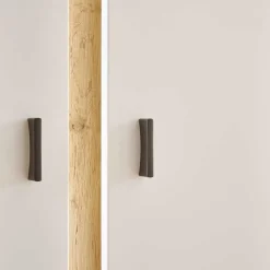 Wohnen TV Wohnwand Möbelkombi mit LED - Racelyn (vierteilig)