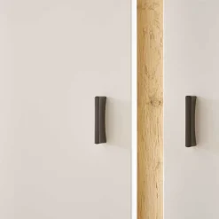 Wohnen TV Wohnwand Möbelkombi mit LED - Racelyn (vierteilig)