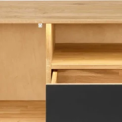 Wohnen TV Wohnwand Möbelset 194 cm breit - Viligrana (dreiteilig)