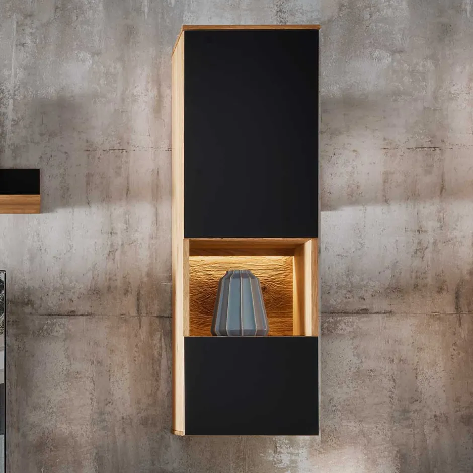 Wohnen TV Wohnwand Möbelset 194 cm breit - Viligrana (dreiteilig)