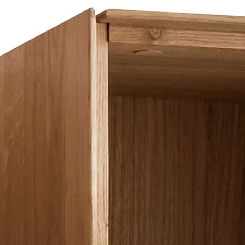 Wohnen TV Wohnwand Set massiv - Sinta (vierteilig)