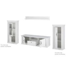 Wohnen TV Wohnwandkombination 295 cm breit - Liancos (vierteilig)