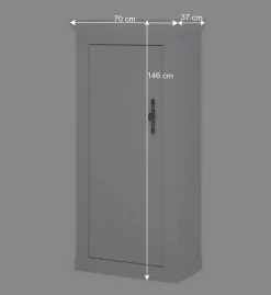 Wohnen TV Wohnwandkombination 295 cm breit - Liancos (vierteilig)