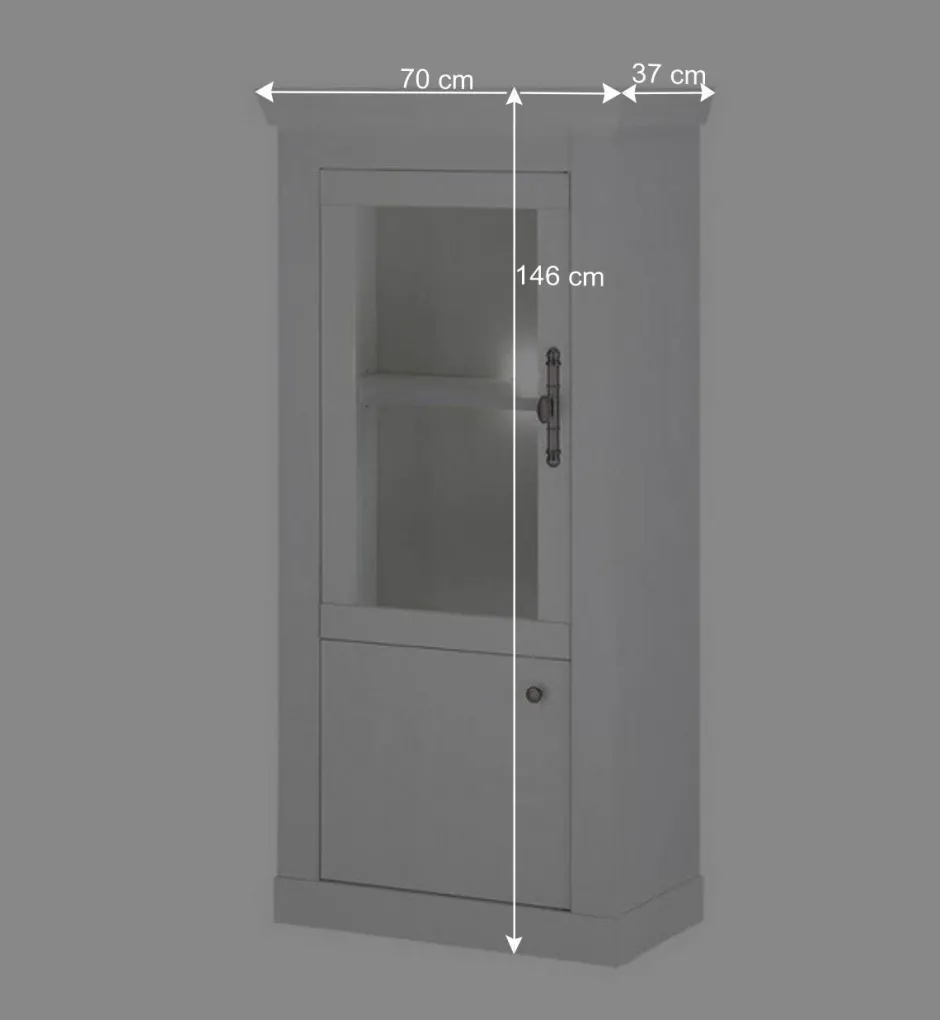 Wohnen TV Wohnwandkombination 295 cm breit - Liancos (vierteilig)