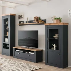 TV Wohnwandmöbel 297 cm breit - Lionel (vierteilig)^Wohnen New