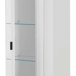 Wohnen TV Wohnwandmöbel in Weiß Set - Tirol (vierteilig)