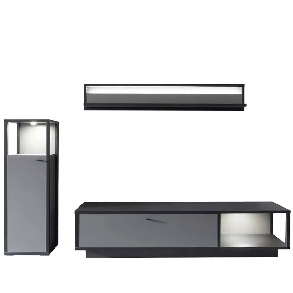 TV Wohnzimmermöbel Set - Ridona (dreiteilig)^Wohnen Hot