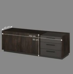 TV Wohwand Kombination modern - Mundo (vierteilig)^Wohnen Online