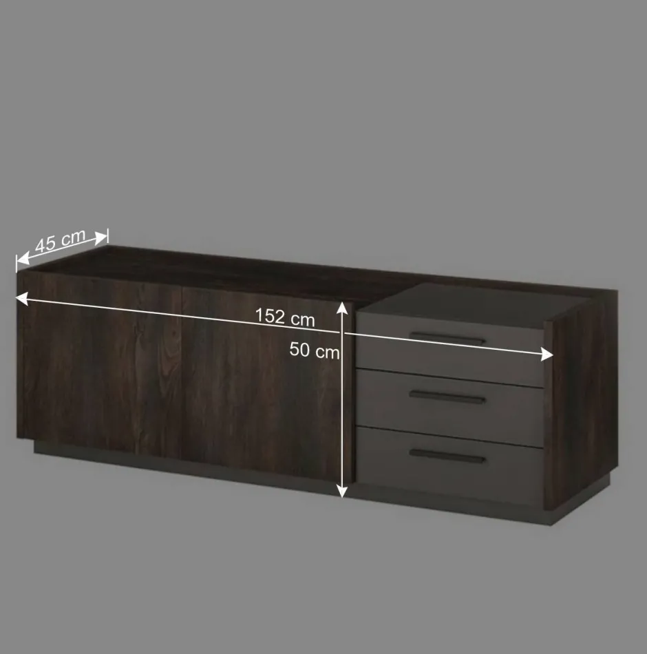 TV Wohwand Kombination modern - Mundo (vierteilig)^Wohnen Online