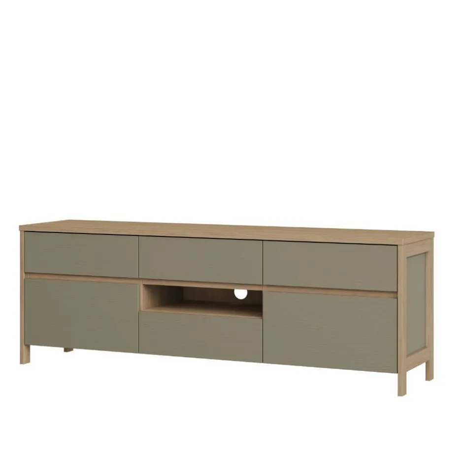 TV-Board in Eukalyptus und Eiche Optik - Promo^Wohnen Outlet