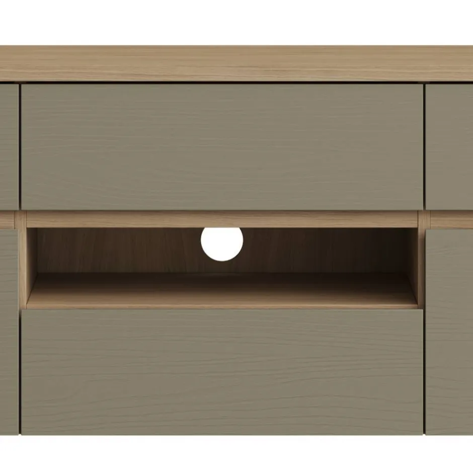 TV-Board in Eukalyptus und Eiche Optik - Promo^Wohnen Outlet