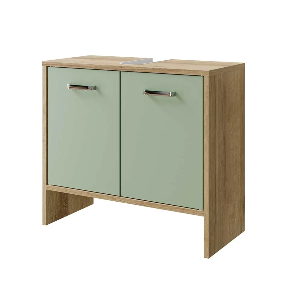 Unterbeckenschrank in Graugrün - Silevos^Wohnen Clearance