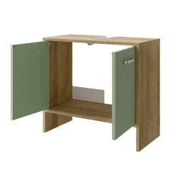 Unterbeckenschrank in Graugrün - Silevos^Wohnen Clearance