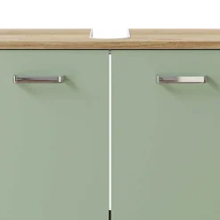 Unterbeckenschrank in Graugrün - Silevos^Wohnen Clearance