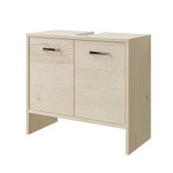Unterbeckenschrank in hellem Holzdekor Pinie - Lecego^Wohnen Clearance