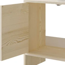 Unterbeckenschrank in hellem Holzdekor Pinie - Lecego^Wohnen Clearance