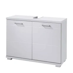 Wohnen Unterbeckenschrank in Weiß - 2-türig - Fieston
