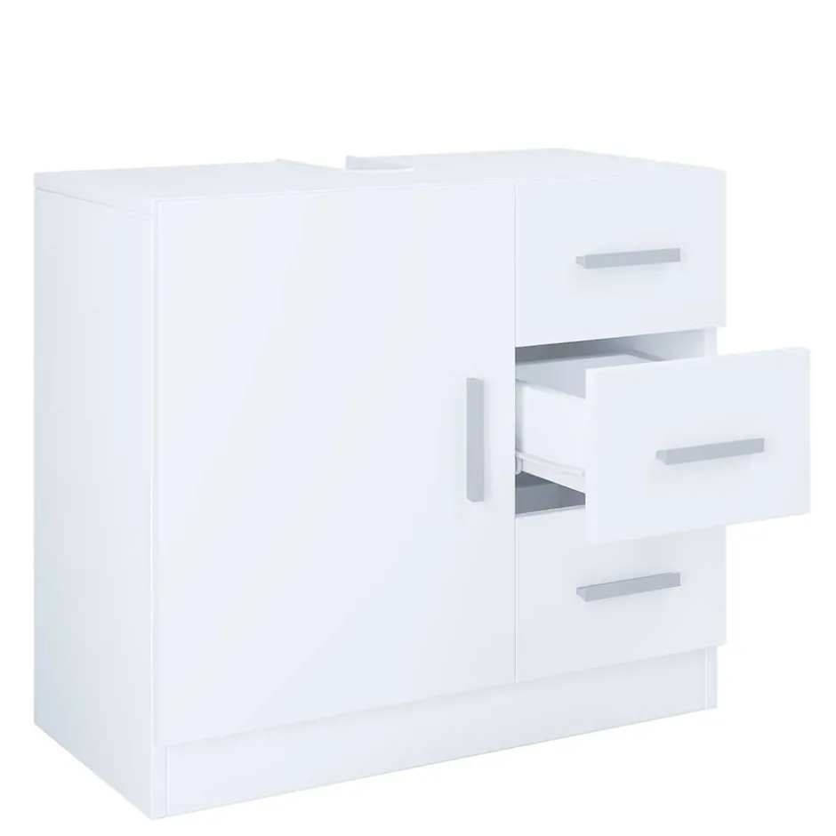 Unterbeckenschrank mit drei Schubladen und Tür - Gransov^Wohnen Hot