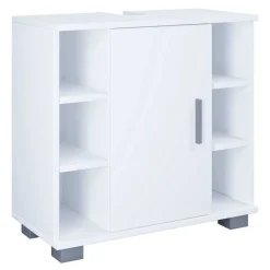 Wohnen Unterbeckenschrank mit sechs Fächern und Tür - Gransov I