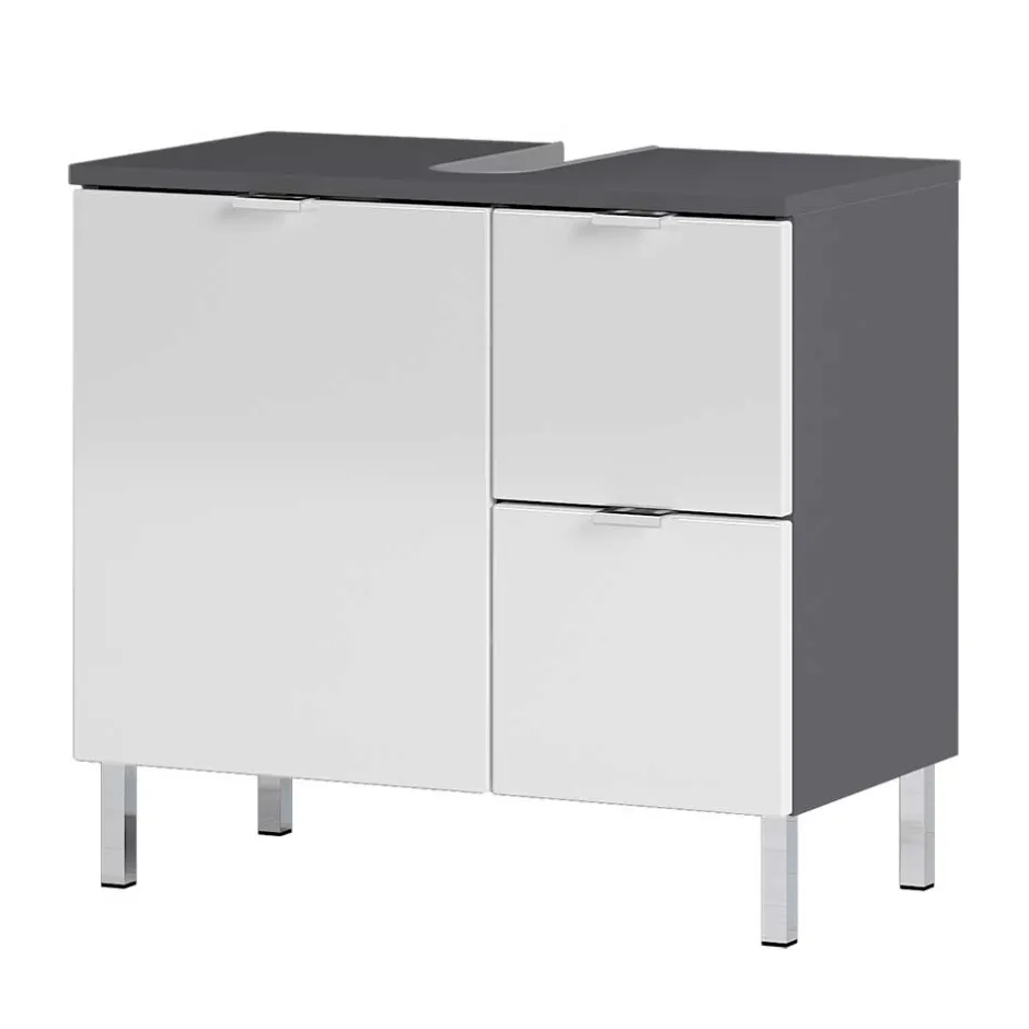 Unterbeckenschrank mit zwei Schubladen & Tür - Otrus^Wohnen Sale