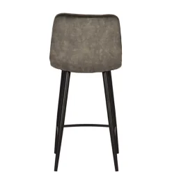 Velours Barstühle in Dunkelgrün - Cremo (2er Set)^Wohnen Clearance