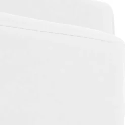 Wohnen Velours Polsterssel in Creme und Buche - Potova