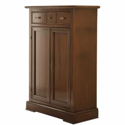 Wohnen Vertiko Kommode in Walnussfarben Antik - Istefanio