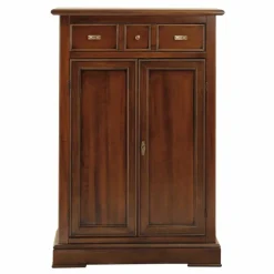 Wohnen Vertiko Kommode in Walnussfarben Antik - Istefanio