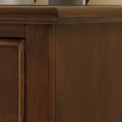 Wohnen Vertiko Kommode in Walnussfarben Antik - Istefanio